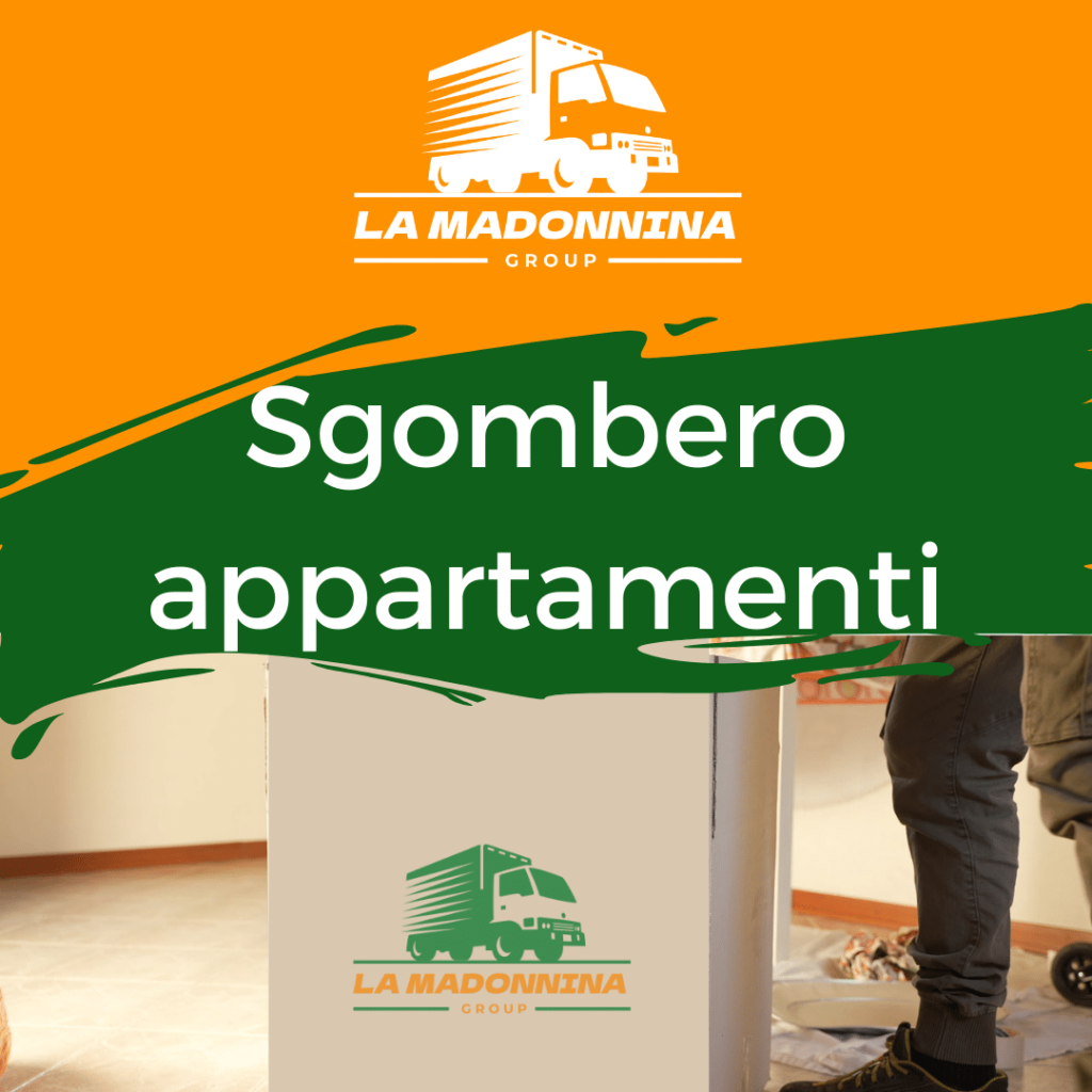 Sgombero appartamenti - La Madonnina Group